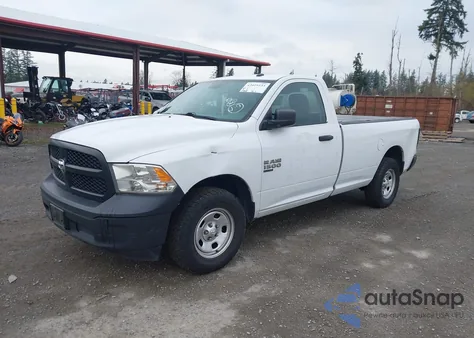 2019 Ram 1500 Classic Tradesman 4X4 8' Box z USA, uszkodzony, nr VIN 3C6JR7DG8KG502447